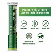 highlights - Azani Active Nutrition Super Greens, 15 tablet(s) Green Lime