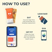 use - The Healthy Company Lean Bar Week,  7 bar(s)  Unflavoured 