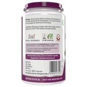 back - HealthyHey Nutrition Moringa Olifeira Leaf Extract 300mg,  120 capsules 