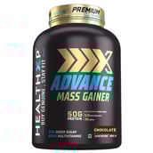 HealthXP Premium Series Advance Mass Gainer, 6.6 lb Chocolate