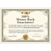 certificate - HealthyHey Nutrition Natural Vitamin B Complex,  Unflavoured  90 capsules 