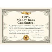 certificate - HealthyHey Nutrition Natural Vit C 500 from Acerola Cherry Extract, 100 g Unflavoured