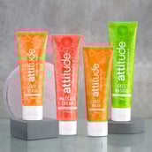 2 - Amway Attitude Rejuvenating Fruit Facial Kit,  4 Piece(s)/Pack  for All Skin Types 