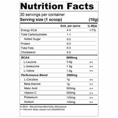 supplement - Muscle Asylum G6 BCAA,  0.66 lb  30 Servings  Cola 