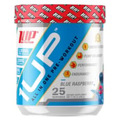 1 - 1UP Nutrition All In One Pre Workout,  1.1 lb  Blue Raspberry 