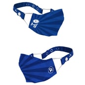 Zero Risque Mumbai Indians Pro Face Masks,  Navy Blue (Adult Pack of 2) 