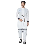 Zero Risque Fearless Fashion Adjustable Coat,  White  Large 