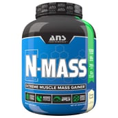 ANS Performance N MASS Extreme Muscle Mass Gainer,  6 lb  Creamy Vanilla 