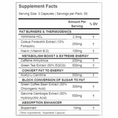 supplement - Nutrija Thermo Peak,  150 capsules  Unflavoured 