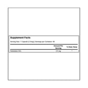 supplement - Nutrija Yohimbine HCL 2.5mg,  60 capsules  Unflavoured 