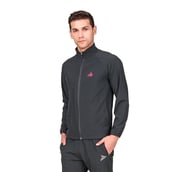 31 - Fitinc Men's Polycotton Regular Fit Track Suit with Two Zipper Pockets,  Grey  Small 