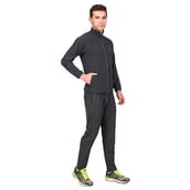 3 - Fitinc Men's Polycotton Regular Fit Track Suit with Two Zipper Pockets,  Grey  Medium 