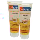 Dr Batra's Instant Glow Face Wash (Pack of 2),  100 ml  for All Skin Type 