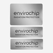 2 - Envirochip Radiation Protection for Laptop,  Silver 