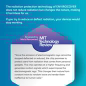 6 - Envirocover Silicon Back Cover for Apple iPhone XI,  with Radiation Protection Technology (Purple) 