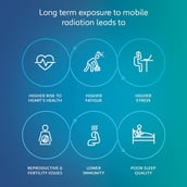 1 - Envirocover Silicon Back Cover for Apple iPhone XI Pro Max,  with Radiation Protection Technology (Pink) 