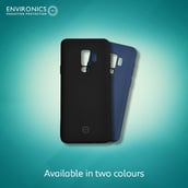 1 - Envirocover Silicon Back Cover for Samsung Galaxy S9 Plus,  with Radiation Protection Technology (Black) 