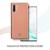 3 - Envirocover Silicon Back Cover for Samsung Galaxy Note10 Plus,  with Radiation Protection Technology (Pink) 