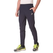 1 - Fitinc NS Lycra Trackpant with Both Side Zip Pockets,  Navy Blue  XL 