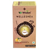 4 - Wisdom Natural Welleshea Tangy Lemon Green Tea, 25 Tea Bag(s) Natural