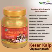 benefits - Wisdom Natural Kesar Kalp Chyawanprash,  0.5 kg 
