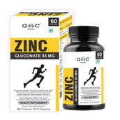 3 - GHC Zinc Gluconate (85mg),  60 capsules 