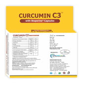 (Back - GHC Curcumin C3 Complex 500mg with Bioperine 5mg,  60 capsules 
