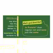 3 - Nouriza Protein Atta Mix OP, 1.1 lb Unflavoured (15 Days Pack)