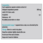 3 - HealthKart Shilajeet OP,  60 capsules 