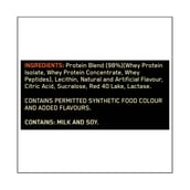 ingredients - ON (Optimum Nutrition) Gold Standard 100% Whey Protein,  10 lb  Delicious Strawberry 
