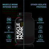 4 - Muscle Monk Combo of ISO Intense MEC with BCAA 2:1:1 (Watermelon, 300g, 30 Servings),  2.2 lb  Creamy Vanilla 