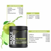 8 - Muscle Monk Intense Mass Gainer with Pre-Workout Green Apple, 30 Servings, 300g,  2.2 lb  Royal Chocolate 