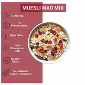 2 - Oateo Muesli Mad Mix,  400 g  Raisins Cherry & Almond 