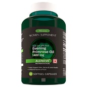 Alvizia Aleneve Cold-Pressed Evening Primrose Oil 1400mg - Women's Health,  60 softgels 