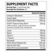 supplement - Pole Nutrition Teazer Pre Workout,  0.59 lb  Lemon Lime 