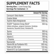 supplement - Pole Nutrition Teazer Pre Workout,  0.59 lb  Black Cherry 