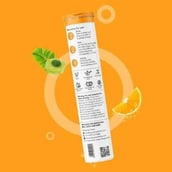 2 - TOPUP CZ Immunity Effervescent Tablet with Vitamin C, Zinc Energy Drink,  4 Piece(s)/Pack  Natural Flavored 