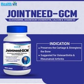 indication - Healthvit Jointneed GCM Glucosamine, 60 tablet(s)
