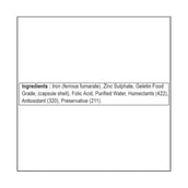 ingredients - HealthXP Iron,  60 softgels 