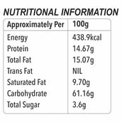 nutrition - The Green Snack Co. Roasted Namkeen - Pack of 4,  Khatta Meetha  100 g 