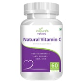 Natures Velvet Vitamin C Natural,  60 veggie capsule(s)  Unflavoured 