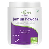 Natures Velvet Jamun Powder Syzygium Cumminii, 0.250 kg