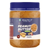 1 - HealthXP Essential Series Peanut Butter,  1 kg  Natural Crunchy 