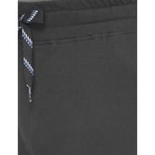 3 - Fitinc Side Striped Cotton Trackpant with Both Side Zipper Pockets,  Black  Large 