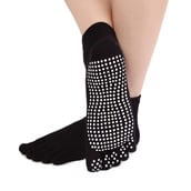 Strauss Women Yoga Socks (Full Toe Grip),  Black  Free Size 