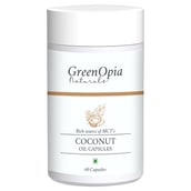 1 - GreenOpia Coconut Oil, 60 capsules