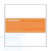 ingredients - Yogabars Nuts & Seeds Mix,  Spicy Masala  10 Piece(s)/Pack 