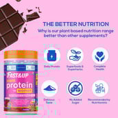 Benefits - Fast & Up Plant Protein & Superfood for Women,  Chocolate  0.99 lb 
