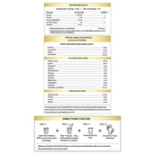 supplement - Six Pack Nutrition Raw Whey Isolate,  2 lb  Unflavoured 