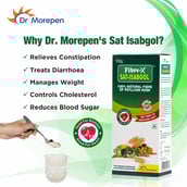 5 - Dr. Morepen Fiber-X Sat Isabgol,  100 g 